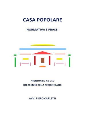 cover image of Casa popolare. Normativa e prassi